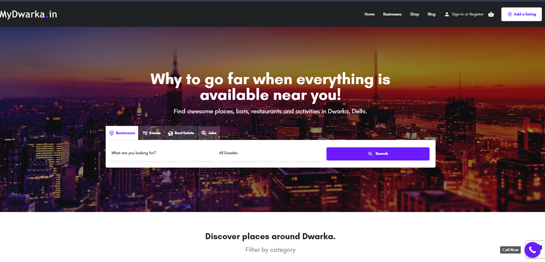 Mydwarka Website