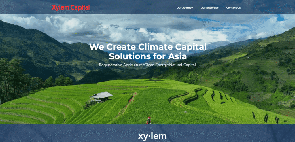 Xylemcap website design and development project by StackColon